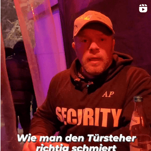 Wie man den Türsteher richtig schmiert
