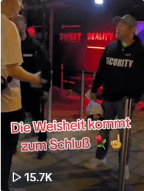 Die Weisheit kommt zum Schluss