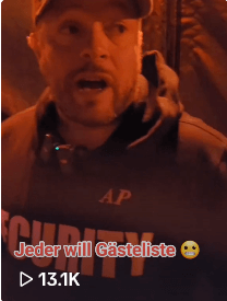 Jeder will Gästeliste