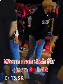 Wenn man dich für einen Türken hält