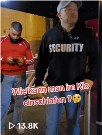 Wie kann man im Klo einschlafen
