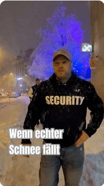 Schneegestöber