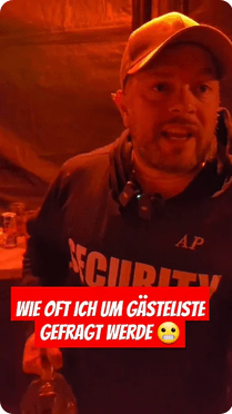 Warum ich normalerweise Gästeliste hergebe