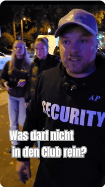 Was manche so mit sich führen