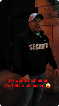 Wie du garantiert nicht in den Club kommst