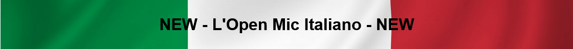 L'Open Mic Italiano