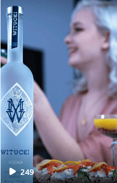 Reiner polnischer Premium Kartoffel Vodka